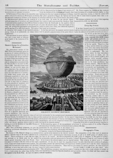 Transbordér Vizcaya - Památník 400. výročí smrti Kryštofa Kolumba (španělsky Cristobal Colón). V roce 1891 získal projekt první cenu a zlatou medaili na mezinárodní soutěži v Chicagu. Později měl projekt vzniknout vedle Křišťálového paláce (1887) v madridském parku Retiro. 