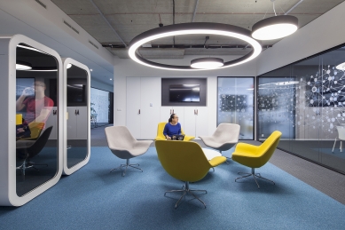 Interiér kanceláří firem SAP - foto: Lubor Sladký