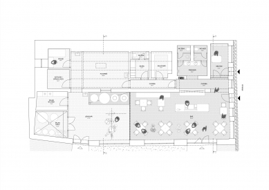 Likérka - Půdorys - foto: Kuklica Smerek architekti