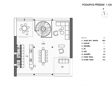 Single-Family Home in Prague - Braník - Přízemí