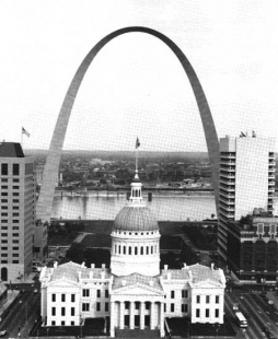 Gateway Arch - <historická fotografie>Historical photograph</historická fotografie>