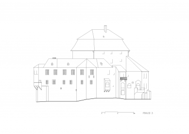 Rekonstrukce zámku Miroslav - Pohled - foto: Fránek architects