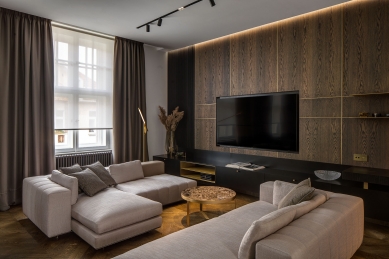 Interiér bytu v kubistickém domě - foto: Tomáš Dittrich