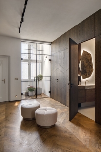 Interiér bytu v kubistickém domě - foto: Tomáš Dittrich