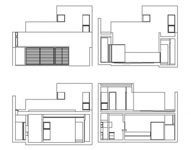 Casa Vicente López - Pohledy a řezy - foto: © bak Arquitectos