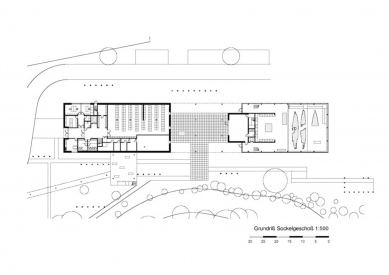 Keltsko-římské museum, Manching - Spodní patro - foto: fischer_Z architekten