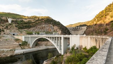 Hydroelektrárna Foz do Tua - foto: Luis Ferreira Alves