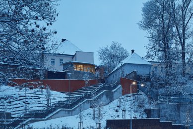 Altán městské knihovny ve Vamberku - foto: Peter Fabo