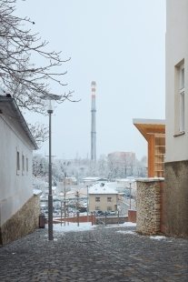 Altán městské knihovny ve Vamberku - foto: Peter Fabo