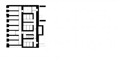 Apartment building Mostecká Brno - Floor plan 1PP