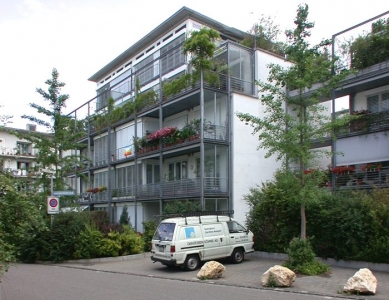 Tři bytové domy na Luzerner Ring - foto: Petr Šmídek, 2003