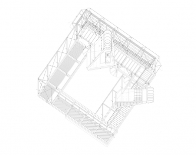 Avala House - Bottom axonometry - foto: TEN