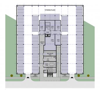 IBM Global Services Delivery - suterén - foto: K4 Architects & Engineers