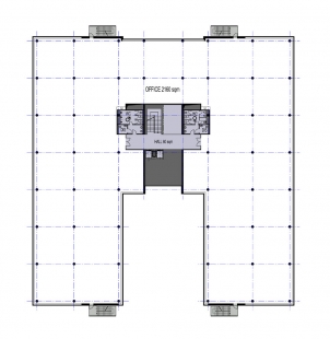 IBM Global Services Delivery - typické patro - foto: K4 Architects & Engineers