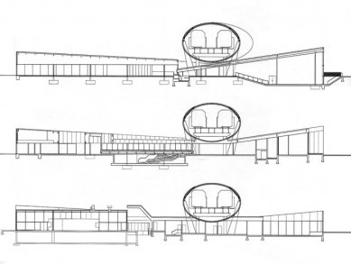 McCormick Tribune Campus Center - Řezy - foto: © OMA