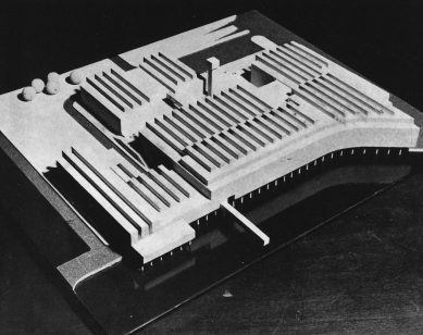 Logroño Citty Hall - Soutěžní návrh radnice v Amsterodamu, 1968 - foto: Rafael Moneo