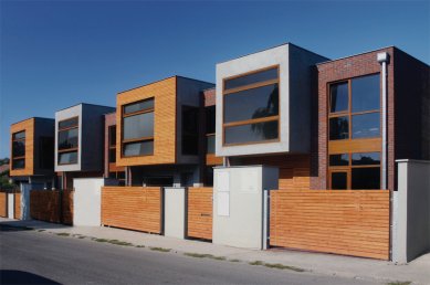 Řadové domy Horní Počernice - foto: Julius Pufler