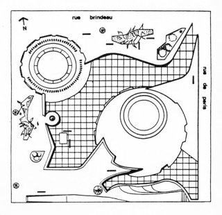 Le Volcan - Situace