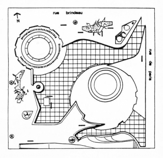 Le Volcan - Situace