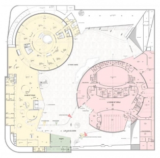 The Volcano - Reconstruction into a city library