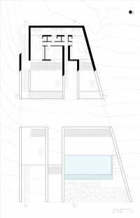 Zapuštěný dům - Půdorys patra - foto: MOLD architects