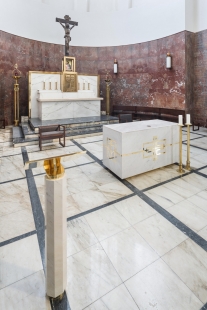 Proposal for the modification of the liturgical space of St. Augustine's Church in Brno - foto: Bořivoj Čapák