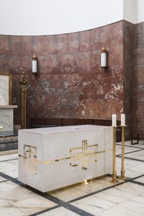 Proposal for the modification of the liturgical space of St. Augustine's Church in Brno - foto: Bořivoj Čapák