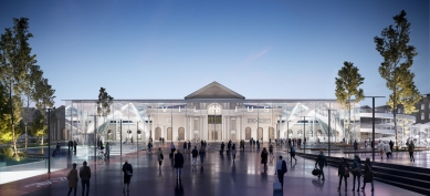 Vilnius Railway Station Complex, Central Station Square and Public Transport Terminal