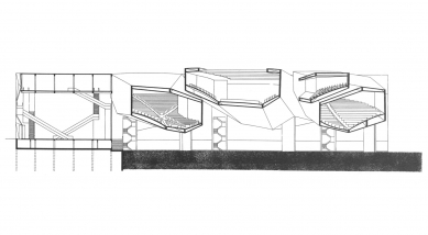 Projekt filmového paláce - foto: Steven Holl Architects