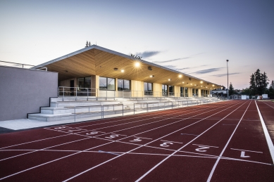 Sportovní areál Sladovka – Běžecký atletický tunel se zázemím