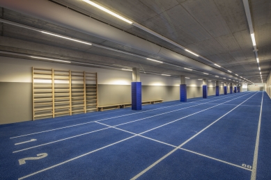 Sportovní areál Sladovka – Běžecký atletický tunel se zázemím