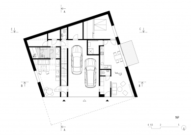 Lazy House - Floor plan 1st floor