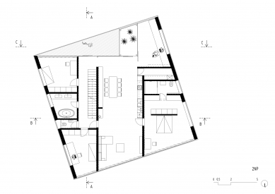 Lazy House - Floor plan 2nd floor