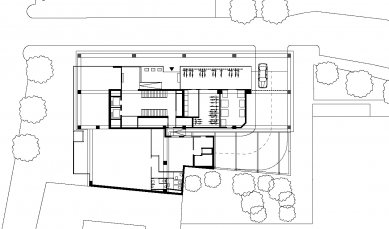 Residential Complex Fifty Five - Půdorys přízemí - foto: Mittermair Architekten