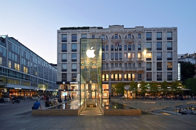 Milan Apple Store - foto: Petr Šmídek, 2021