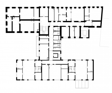 School and kindergarten for children with autism - Floor plan 2nd floor