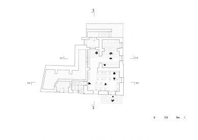 Bistro EK - Půdorys - foto: dekleva gregorič architects