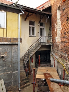Úzký byt v Litomyšli - Fotografie původního stavu - foto: ellement architects