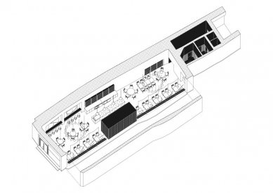 Restaurant SOHO - <translation>Axonometry</translation>