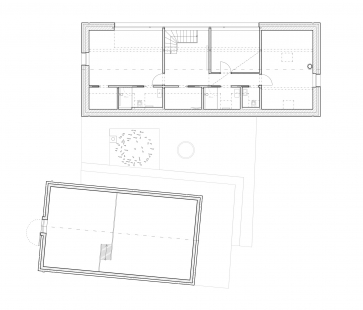 Family House in the Jizera Mountains - Floor plan 2nd floor - foto: Labor13