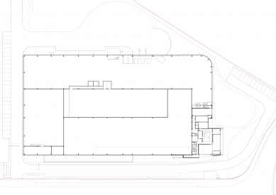 Industrial unit Duvalli - Půdorys patra - foto: 3.14 arquitectura