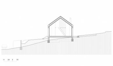 Compact Karst House - Příčný řez - foto: dekleva gregoric architects