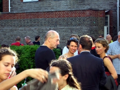 Serpentine Gallery Pavilion 2006 - Rem Koolhaas - autor letošního letního pavilonu Serpentine Gallery - foto: © Pavel Nasadil, 2006