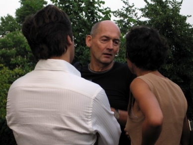 Serpentine Gallery Pavilion 2006 - Rem Koolhaas - author of this year's summer pavilion at Serpentine Gallery - foto: © Pavel Nasadil, 2006