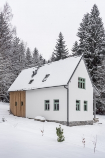 Rekonstrukce chaty v Nové Vsi nad Nisou - foto: FRVR, foto.frvr.cz