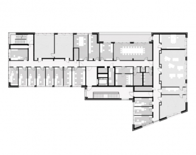 Bremerhaven University House T - Floor plan 3rd floor - foto: kister scheithauer gross