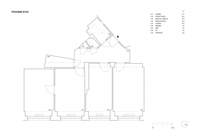 Apartment in the Žáček Palace in Vinohrady - Original layout - foto: Vít Podráský