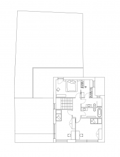 Row house on the hill - Floor plan 2nd floor