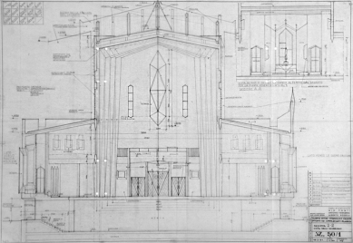 Church of Saint Francis of Assisi al Fopponino - Cross section