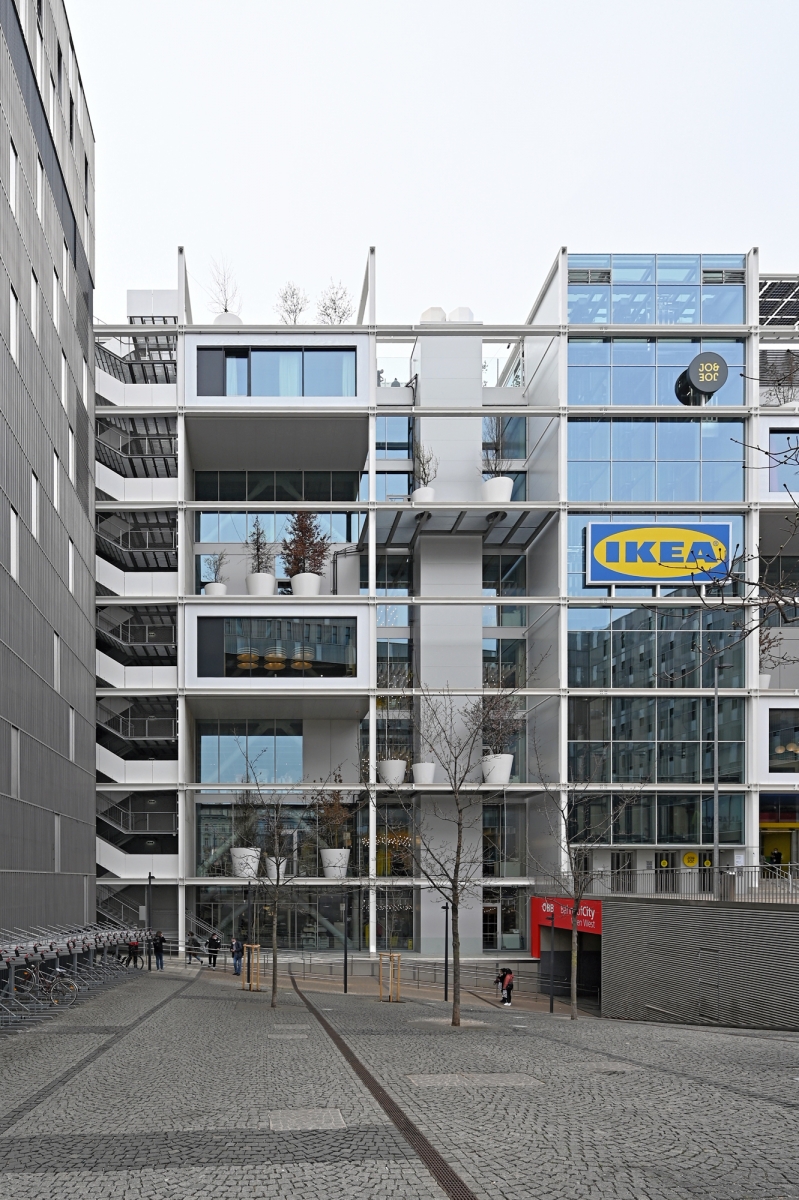 archiweb.cz - Obchodní dům IKEA u vlakového nádraží Vídeň-západ